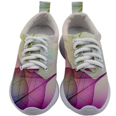 Leaf Desenho Micro Kids Athletic Shoes by Bedest