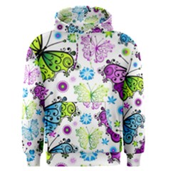 Butterflies Abstract Background Colorful Desenho Vector Men s Core Hoodie by Bedest