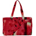 Watermelon Fruit Green Red Canvas Work Bag View1