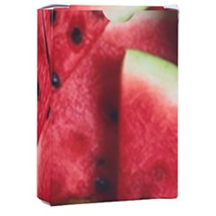 Watermelon Fruit Green Red Playing Cards Single Design (rectangle) With Custom Box