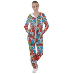 Just Do It Pattern Women s Tracksuit by Bedest