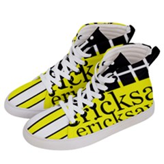 899 Ericksays Men s Hi-top Skate Sneakers