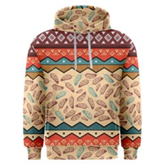 Ethnic-tribal-pattern-background Men s Overhead Hoodie