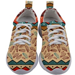 Ethnic-tribal-pattern-background Kids Athletic Shoes