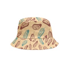 Ethnic-tribal-pattern-background Bucket Hat (kids) by Apen