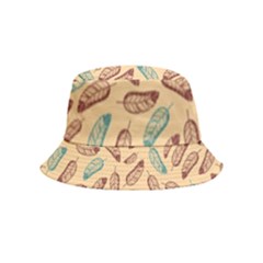 Ethnic-tribal-pattern-background Inside Out Bucket Hat (kids) by Apen