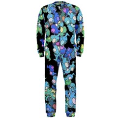 Chromatic Creatures Dance Wacky Pattern Onepiece Jumpsuit (men) by dflcprintsclothing