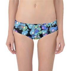 Chromatic Creatures Dance Wacky Pattern Classic Bikini Bottoms