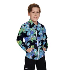 Chromatic Creatures Dance Wacky Pattern Kids  Windbreaker