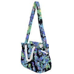 Chromatic Creatures Dance Wacky Pattern Rope Handles Shoulder Strap Bag by dflcprintsclothing