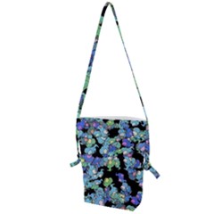 Chromatic Creatures Dance Wacky Pattern Folding Shoulder Bag by dflcprintsclothing