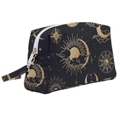 Star Colorful Christmas Abstract Wristlet Pouch Bag (large) by Ndabl3x