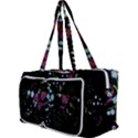 Embroidery Trend Floral Pattern Small Branches Herb Rose Multi Function Bag View3