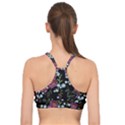 Embroidery Trend Floral Pattern Small Branches Herb Rose Basic Training Sports Bra View2