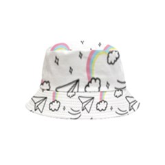 Cute Art Print Pattern Bucket Hat (kids) by Ndabl3x