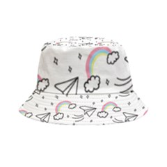 Cute Art Print Pattern Inside Out Bucket Hat by Ndabl3x