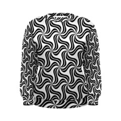 Soft Pattern Repeat Monochrome Women s Sweatshirt