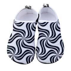 Soft Pattern Repeat Monochrome Kids  Sock-style Water Shoes