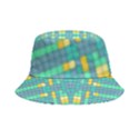 Checkerboard Squares Abstract Art Inside Out Bucket Hat View1