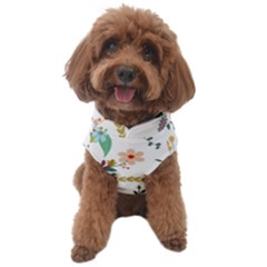 Floral Backdrop Pattern Flower Dog Sweater by Ravend