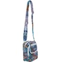 Abstract delta Shoulder Strap Belt Bag View1