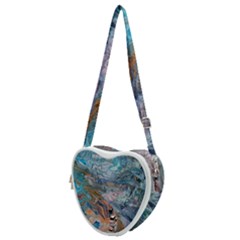 Abstract delta Heart Shoulder Bag