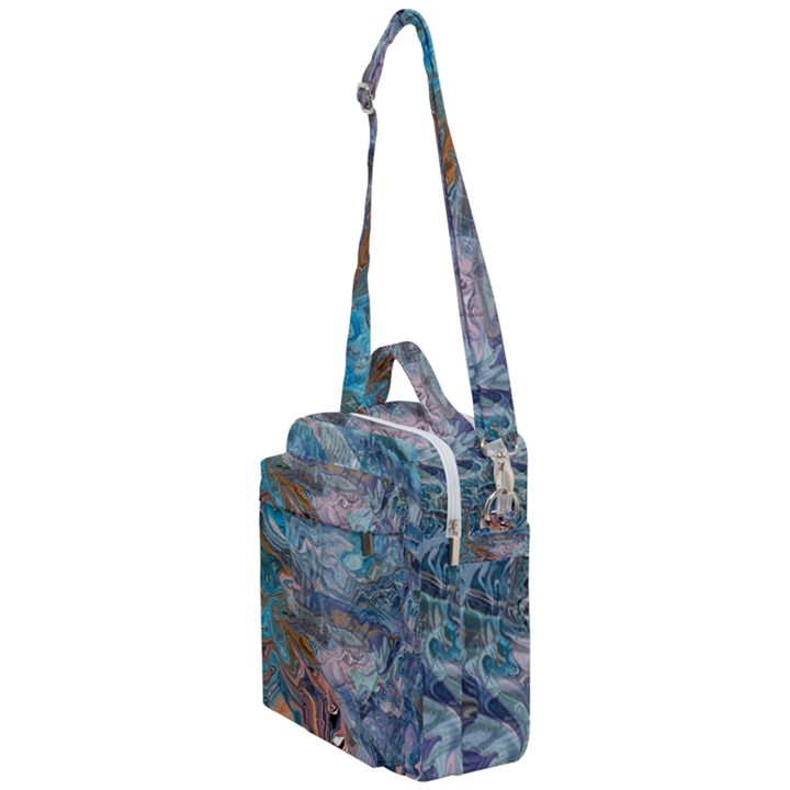 Abstract delta Crossbody Day Bag