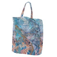 Abstract delta Giant Grocery Tote