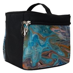 Abstract delta Make Up Travel Bag (Small)