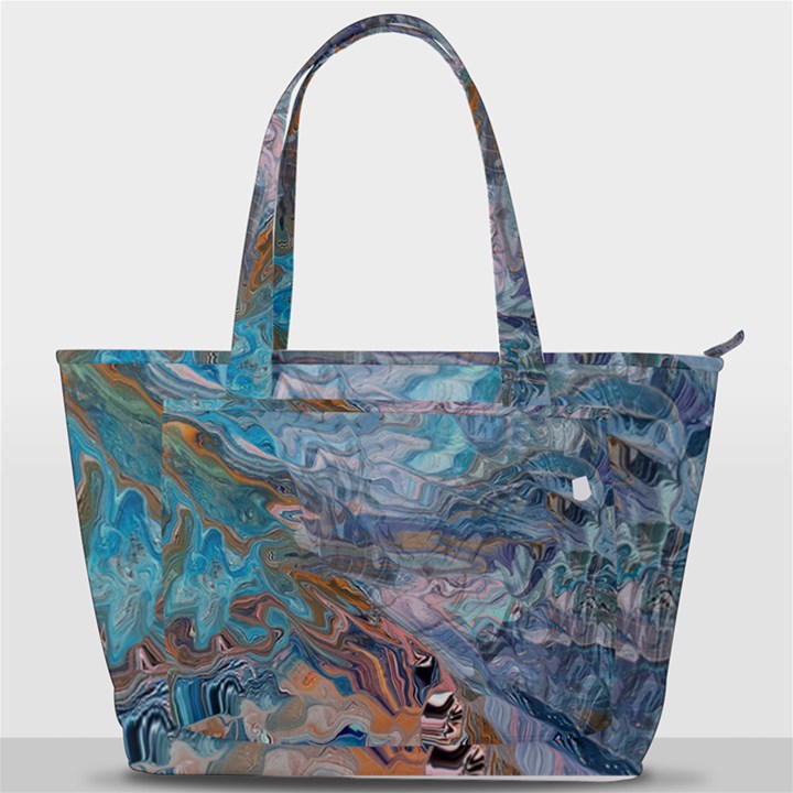 Abstract delta Back Pocket Shoulder Bag 