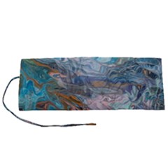 Abstract delta Roll Up Canvas Pencil Holder (S)