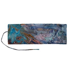 Abstract delta Roll Up Canvas Pencil Holder (M)