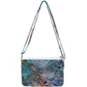 Abstract delta Double Gusset Crossbody Bag View1