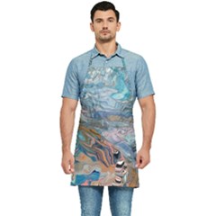 Abstract delta Kitchen Apron