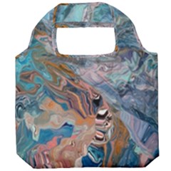 Abstract delta Foldable Grocery Recycle Bag