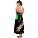 Planet Rocket Space Stars Halter Tie Back Dress  View2