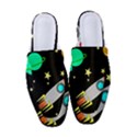 Planet Rocket Space Stars Women s Classic Backless Heels View1