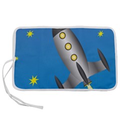 Rocket Spaceship Space Travel Nasa Pen Storage Case (s) by Ravend