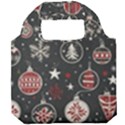 Christmas Decoration Winter Xmas Foldable Grocery Recycle Bag View1