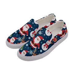 Christmas Decoration Women s Canvas Slip Ons by Ravend