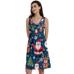 Christmas Decoration Classic Skater Dress by Ravend