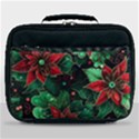 Flower Floral Pattern Christmas Lunch Bag View1