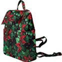 Flower Floral Pattern Christmas Buckle Everyday Backpack View1