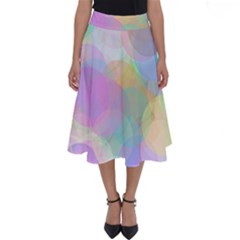 Abstract Background Texture Perfect Length Midi Skirt by Ravend