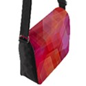 Abstract Background Texture Pattern Flap Closure Messenger Bag (S) View2