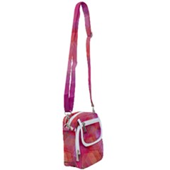 Abstract Background Texture Pattern Shoulder Strap Belt Bag by Ravend