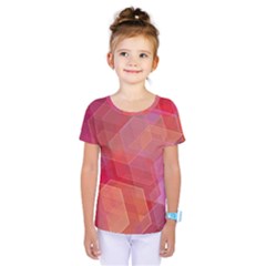 Abstract Background Texture Pattern Kids  One Piece T-shirt