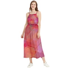 Abstract Background Texture Pattern Boho Sleeveless Summer Dress by Ravend