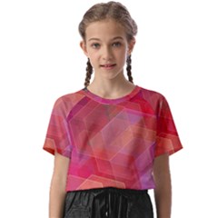 Abstract Background Texture Pattern Kids  Basic T-shirt by Ravend