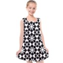 Mosaic Floral Repeat Pattern Kids  Cross Back Dress View1